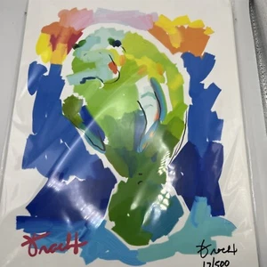 Manatee Art print Kelly Tracey Signed 17/500 - Picture 1 of 6