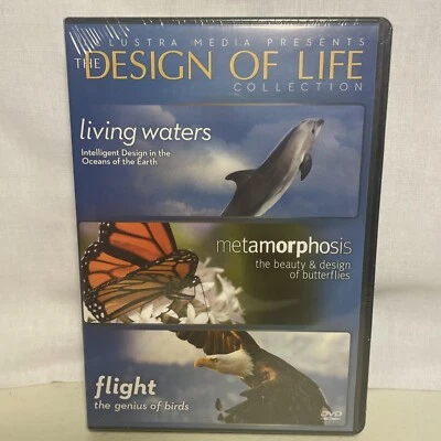 Conjunto de DVD Design of Life Collection Living Waters Metamorphosis Flight Nature 3 - Imagem 1 de 4