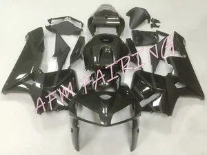 Black Grey ABS Injection Mold Bodywork Fairing Kit Panel for CBR600RR 2005 2006 - Picture 1 of 8