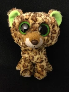 BEANIE BOO - 6" MANCHAS EL LEOPARDO CON OJOS SÓLIDOS - SIN ETIQUETA COLGANTE - Imagen 1 de 4