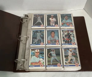 1984 Fleer Baseball Complete w/Binder 660-Card Set Mattingly Strawberry RC's - Picture 1 of 12