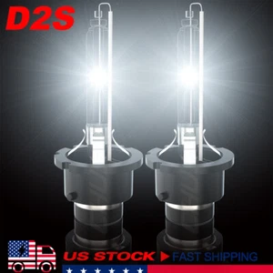 For Infiniti QX50 2014-2017 - 6000K Xenon HID Headlight Bulbs Low Beam Qty 2 - Picture 1 of 12