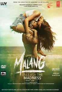 Malang Hindi Movie - Film DVD -English Subtitles (NTSC) - Picture 1 of 2
