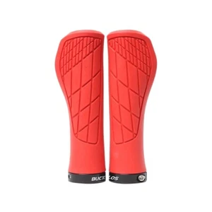 Bicycle Handlebar Grips Ergonomic Lock-on Rubber MTB Bike Grips Anti-Slip Plugs - Picture 1 of 17