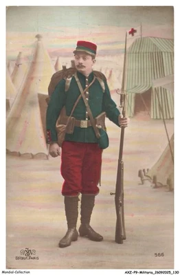 AXZP9-0718-MILITAR - Retrato De Un Soldado - Imagen 1 de 2