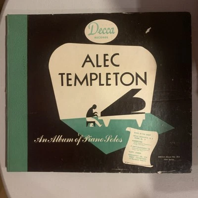 Alec Templeton, 10" 78 rpm Album(3), V, An Album Of Piano Solos, A-514 Foto 1 de 4
