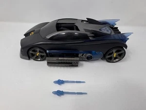 Mattel The Batman 2004 Batmobile Vehicle w/ Lights & Sounds + 2 Missiles (Video) - Picture 1 of 7
