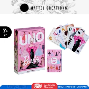 UNO 2025 Canvas Barbie Fashion Model Collection Deck  Robert Best Card Game NEW - Picture 1 of 8
