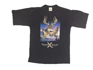Vintage Monster Bucks Shirt Mens M Realtree 10th Anniversary Deer Hunting 90 - Picture 1 of 5