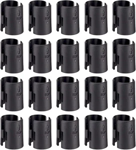 Wire Shelf Clips,40-Packs Wire Shelving Shelf Lock Clips for 1" Post- Shelving S - Picture 1 of 6