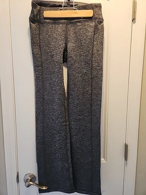 Pantalones grises FILA Sport XS forrados de lana corte bota con cordón cintura.  Foto 1 de 4