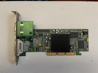 Scheda video AGP Matrox Millenium G550 32 MB G55+MDHA32DB Dual Head VGA DVI - Immagine 1 di 4