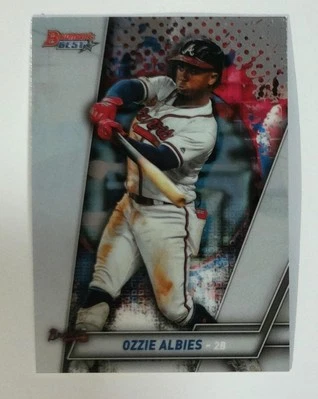2019 Bowman's Best #54 Ozzie Albies Atlanta Braves Baseball - Image 1 of 2