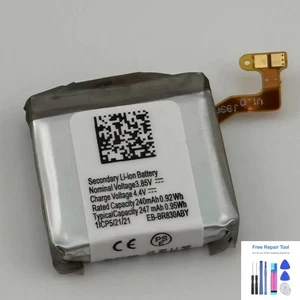 Herramientas +Para Samsung Galaxy Watch Active 2 40m SM-R830 SM-R835 EB-BR830ABY Batería - Imagen 1 de 14