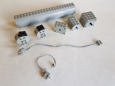 LEGO Technic Battery Box Switch Rod Motor 4.5V Gearbox Gear Reduction Block - Bild 1 von 4