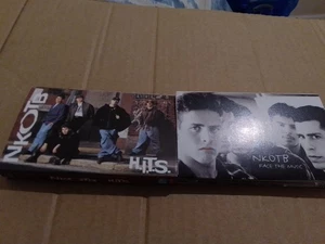 New Kids On The Block / NKOTB   'HITS + FACE THE MUSIC' -    2 x CASSETTE JOBLOT - Picture 1 of 5