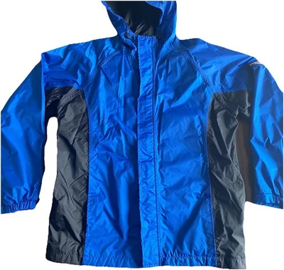 Impermeable Stearns Dry Wear Impermeable Cremallera Completa Con Capucha Pesca Azul Hombre’s M  Foto 1 de 4