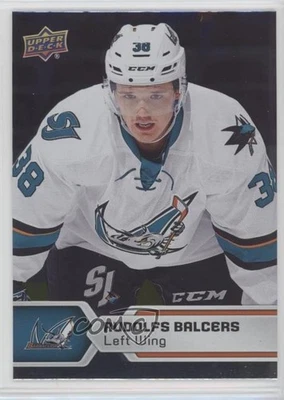 2017-18 Upper Deck AHL Silver Foil Rudolfs Balcers #17 - Image 1 of 2