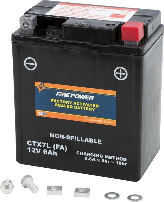 Fire Power Factory Activated Sealed Battery #CTX7L-BS (FA) Foto 1 de 1
