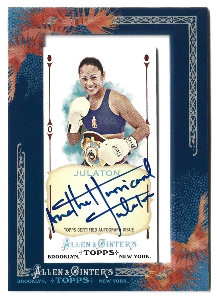 2011 Topps Allen and Ginter Autographs #AJU Ana Julaton Auto - Image 1 of 1