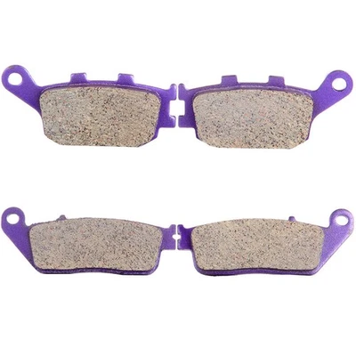 Pastilhas de freio dianteiras traseiras para 2004 2005-2009 Honda VTX 1300 C fibra de carbono - Imagem 1 de 4