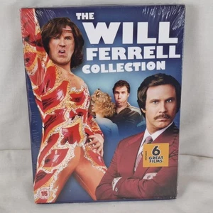 The Will Ferrell Collection Box Set of 6 DVD Films Blades of Glory Anchorman New - Imagen 1 de 12
