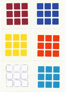 Replacement Stickers for your Rubik's Cube