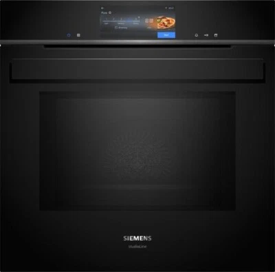Siemens HN978GQB1 Einbau Backofen mit Mikrowellen und Dampffunktion Black Neu - Bild 1 von 4