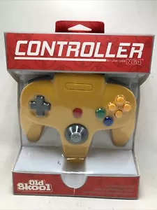 Old Skool N64 Controller Yellow - Picture 1 of 2