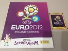 Album figurine panini Euro 2012 vuoto con solo 11 figurine + 1 bustina Rif. A34