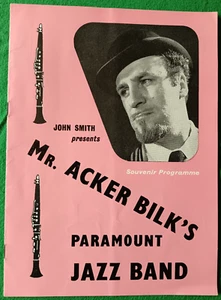 Mr Acker Bilk's Paramount Jazz Band 1961 Souvenir Programm c - Bild 1 von 5