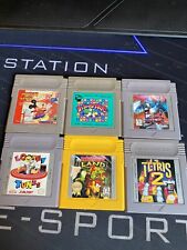 6 Nintendo Games for Gameboy/Gameboy Color Games Lot Bundle. Authentic Game Only