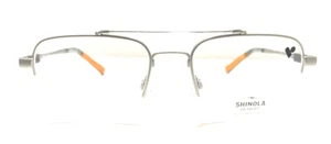 SHINOLA FLEXON modeL  21000  color SATIN SILVER  (045) with CASE - Picture 1 of 4