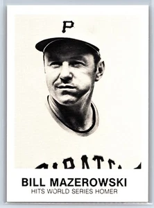 1977-84 Galasso Glossy Greats Bill Mazeroski #261 Pittsburgh Pirates - Picture 1 of 2