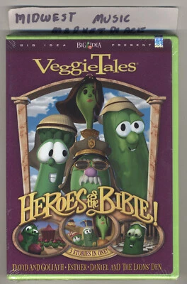 VeggieTales - Heroes of the Bible: Lions, Shepherds and Queens (Oh, My)  New DVD - Image 1 of 2