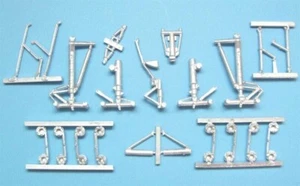 1/144 Boeing 747-800 metal landing gear set 14406  for Zvezda - Picture 1 of 1