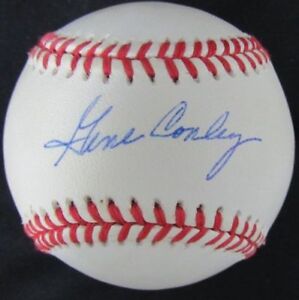 Gene Conley Boston Red Sox Autographed/Signed Official BASEBALL MLB  JSA 130191