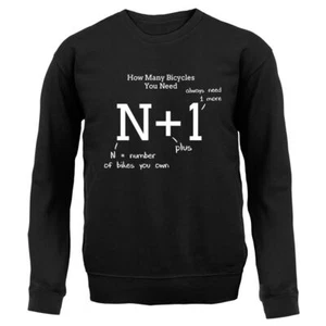 Funny Bicycles Chalk Board - Kids Hoodie / Sweater - Cyclist Biker Bike Bikes - Picture 1 of 20