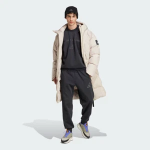 New Adidas Mens MYSHELTER DOWN PARKA IV7364 WONDER BEIGE S-3XL ASIAN FIT TAKSE - Picture 1 of 8