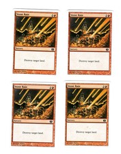 4x Stone Rain EX 8th Eighth Edition Mtg Magic EDH 4x x4