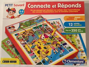 CLEMENTONI Petit Savant Connecte et Reponds - French Language Educational Game - Picture 1 of 5