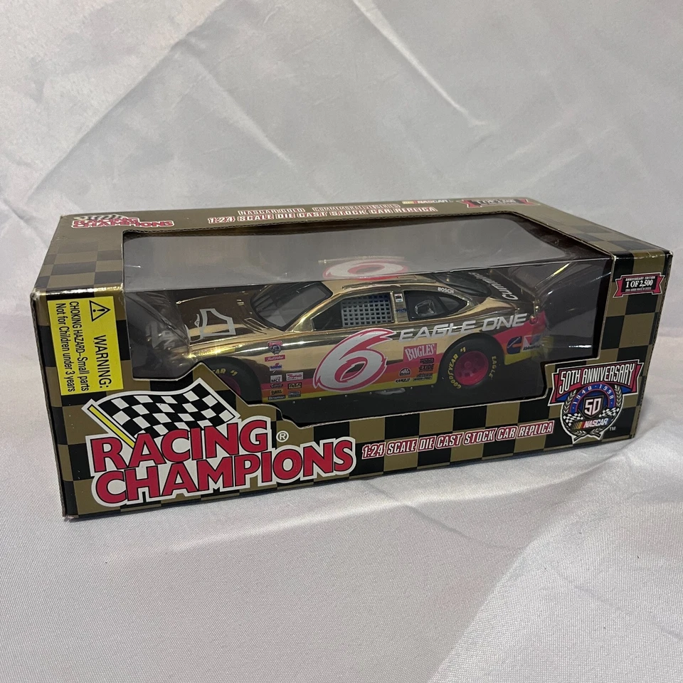 Racing Champions #6 Mark Martin Platinum 50th Anniversary NASCAR Series 1 24