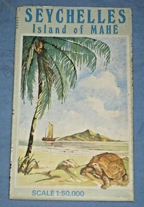 SEYCHELLES Island of Mahé ( Atlas Road Map )(P3) - Picture 1 of 1