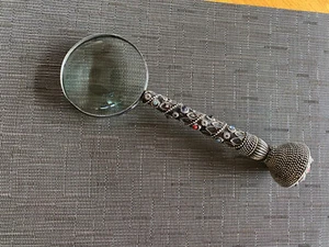Antique American Sterling Silver Connoisseur’s Magnifying Glass circa 1900 - Picture 1 of 3