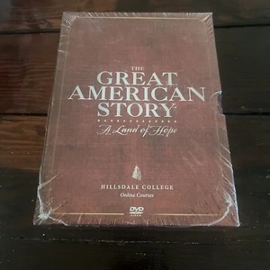 The Great American story. A land of hope. Hillsdale College online course New - Picture 1 of 2
