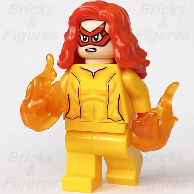 LEGO® Super Heroes Firestar Minifigure - Spider-Man Marvel 76178 sh712 Minifig - Image 1 of 3