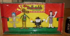 [Jesco] "Bullwinkle and Friends", #4 FIGURES: Rocky, Bullwinkle, Boris, Natasha - Picture 1 of 13