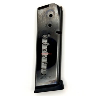 EAA Girsan MC1911SC Ultimate Magazine 6 Round 45 ACP Mag-390500 - Image 1 of 2