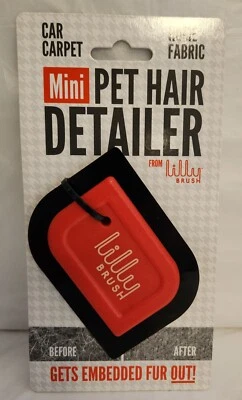 LILLY BRUSH Mini Pet Hair Detailer Dog Hair Remover, Car Hair Remover, Pet Hair Remover