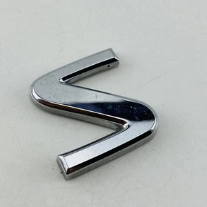 2007-2012 Nissan Altima SL Emblem Letter Badge Trunk Rear Chrome OEM E43S - Foto 1 di 6